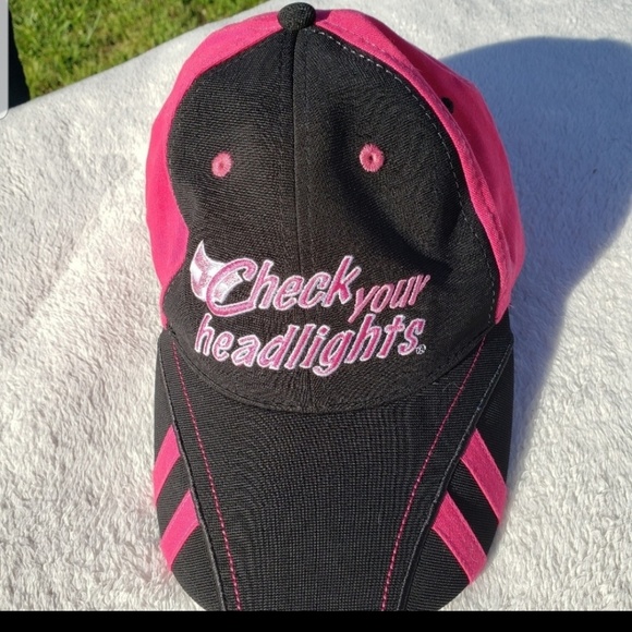 BREAST CANCER CHECK YOUR HEADLIGHT CHASE AUTHENTIC - Picture 1 of 3